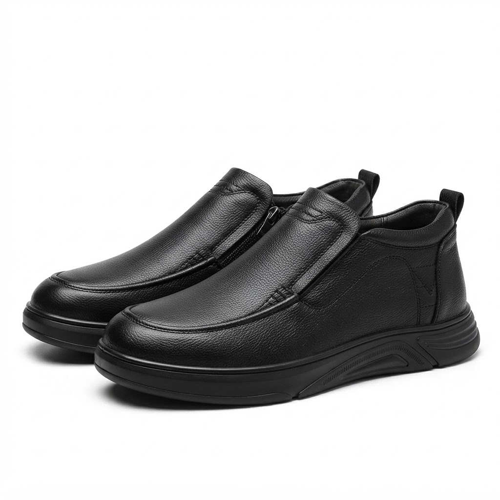Ghete Casual Bărbați Mels M18012 Negru – vedere 19
