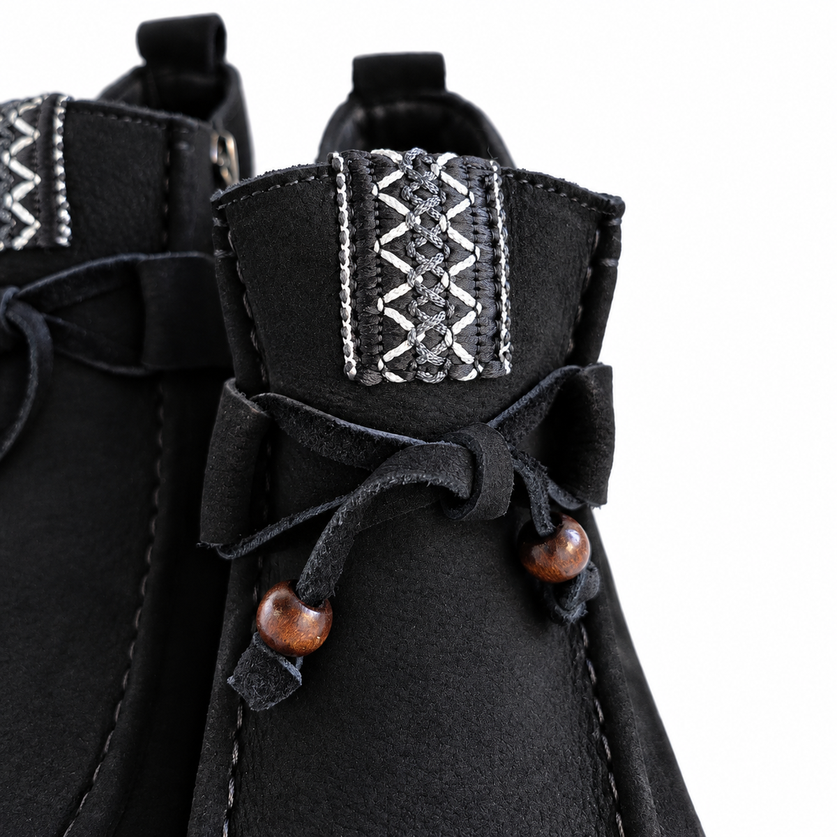 Ghete Casual Damă Franco Gerardo 5782 Negru - vedere 20/25