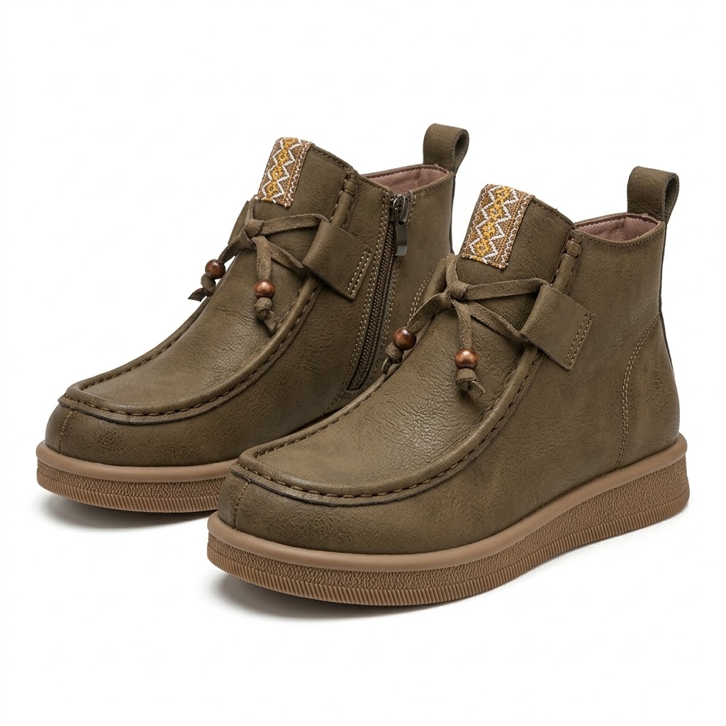 Ghete Casual Damă Franco Gerardo 5782 Verde – vedere 19