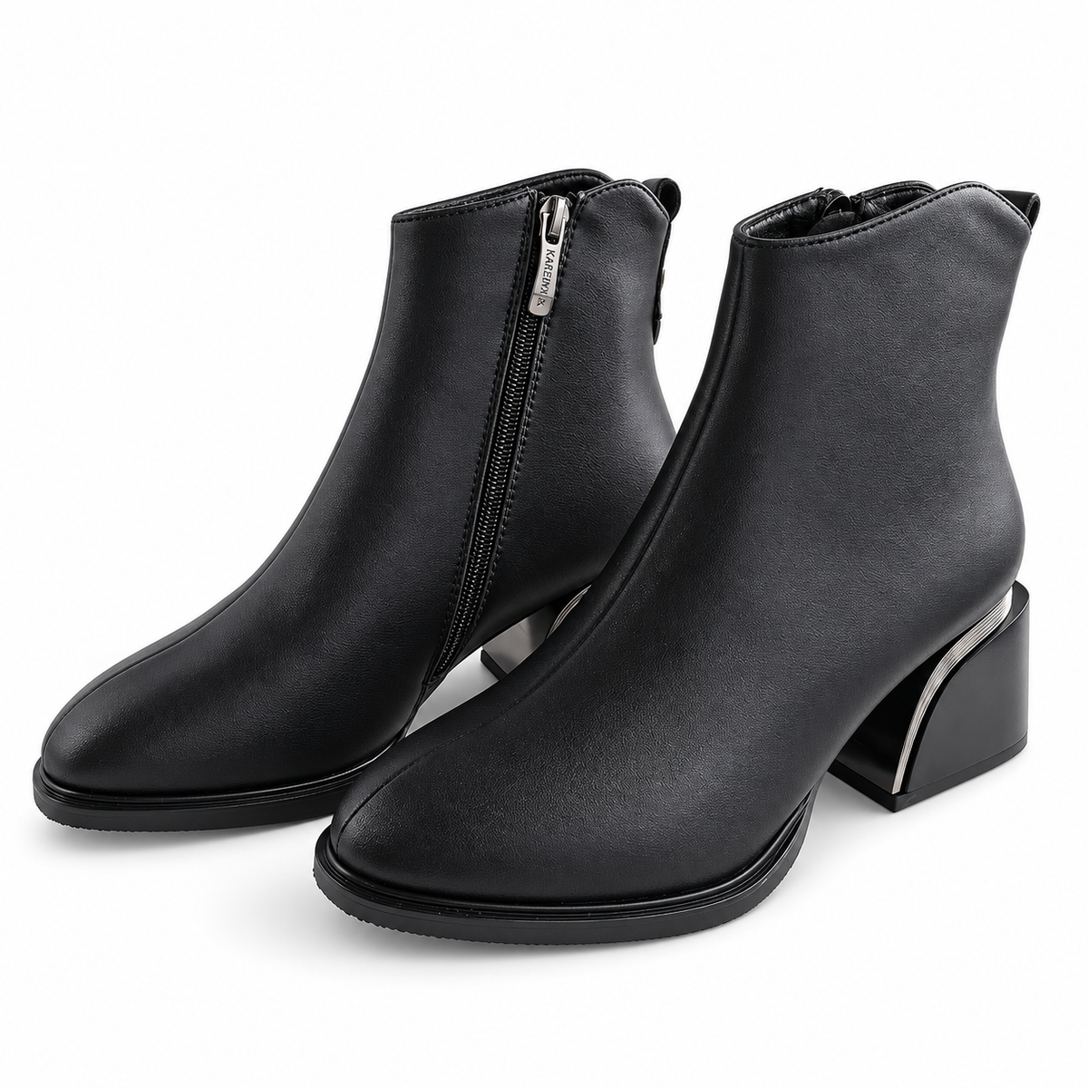 Ghete Casual Damă Karisma DL90021A Negru - vedere 20/23