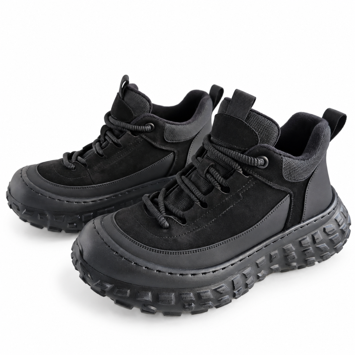 Ghete Casual Bărbați Franco Gerardo 6025 Negru – vedere 19