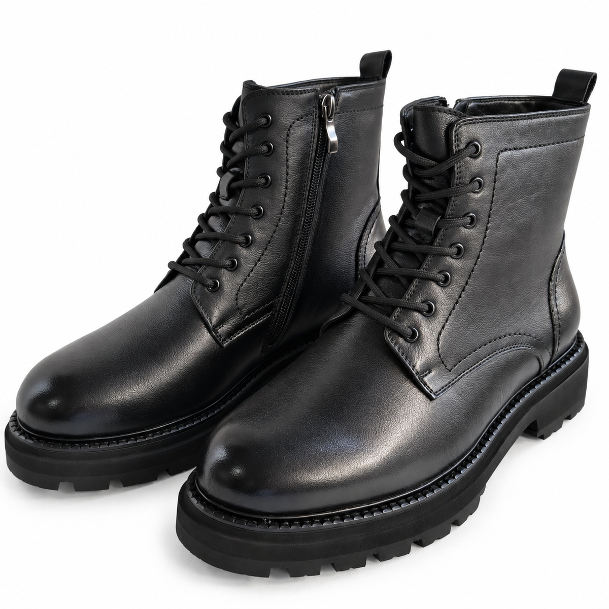 Ghete Casual Bărbați Eldemas F8633-1 Negru – vedere 19