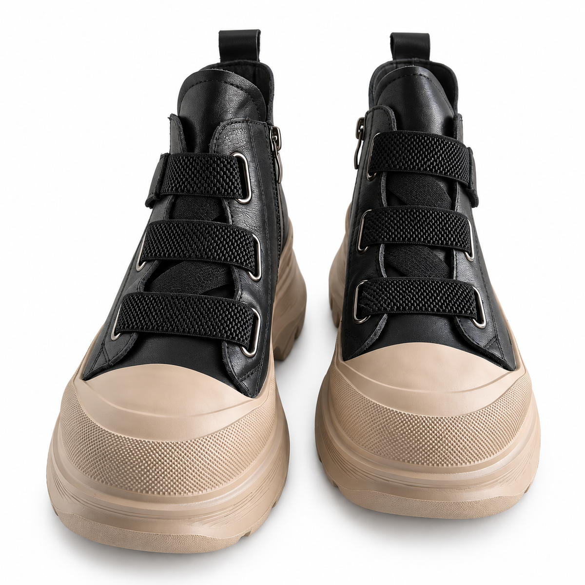 Ghete Casual Damă Franco Gerardo 66082 Negru – vedere 19
