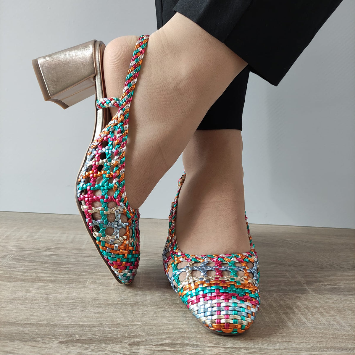 SANDALE ELEGANTE DAMA TAMARIS 29614-42 MULTICOLOR - imagine 3