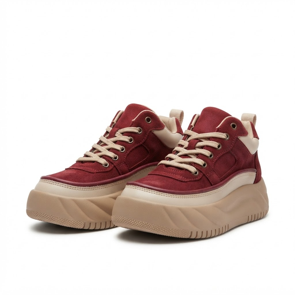 Pantofi Sport Damă Franco Gerardo 77038 Roșu – vedere 20