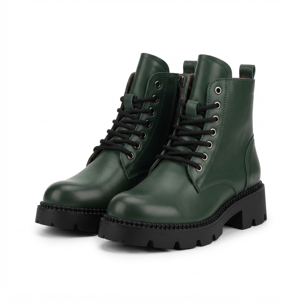 Ghete Casual Damă Formazione 8099 Verde – vedere 20