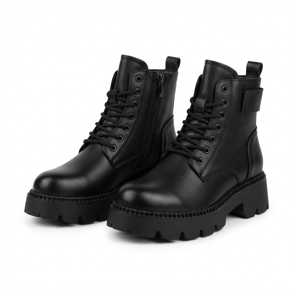 Ghete Casual Damă Formazione 8099 Negru – vedere 20