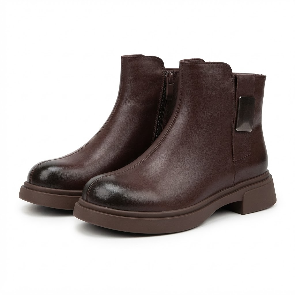Ghete Casual Damă Formazione M5293 Maro – vedere 20