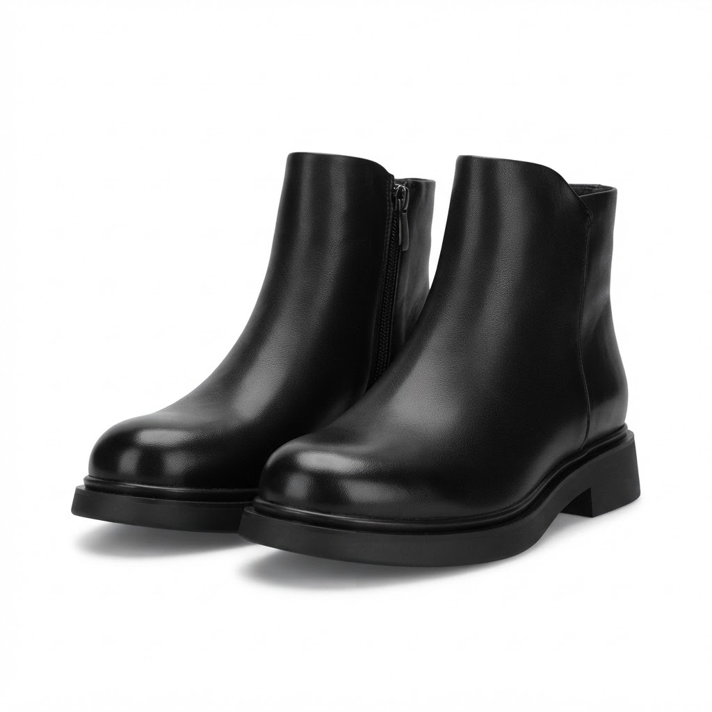 Ghete Casual Damă Formazione M5295 Negru – vedere 20