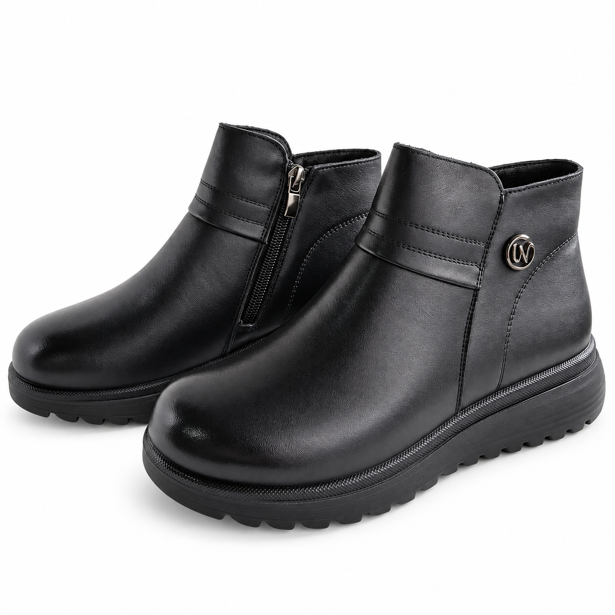 Ghete Casual Damă Formazione M8601 Negru - vedere 21/22