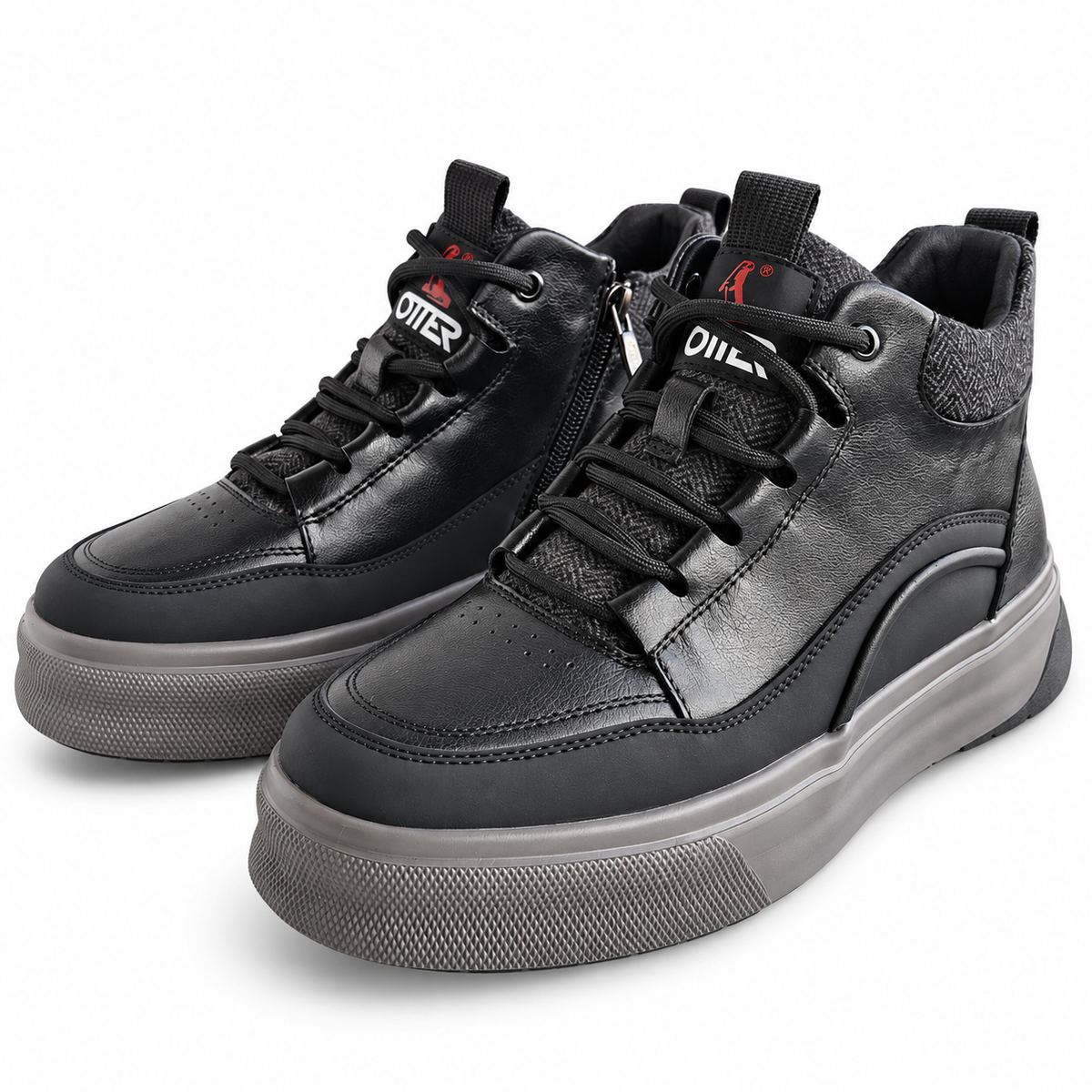 Ghete Casual Bărbați Otter CJ90012A Negru - vedere 21/22