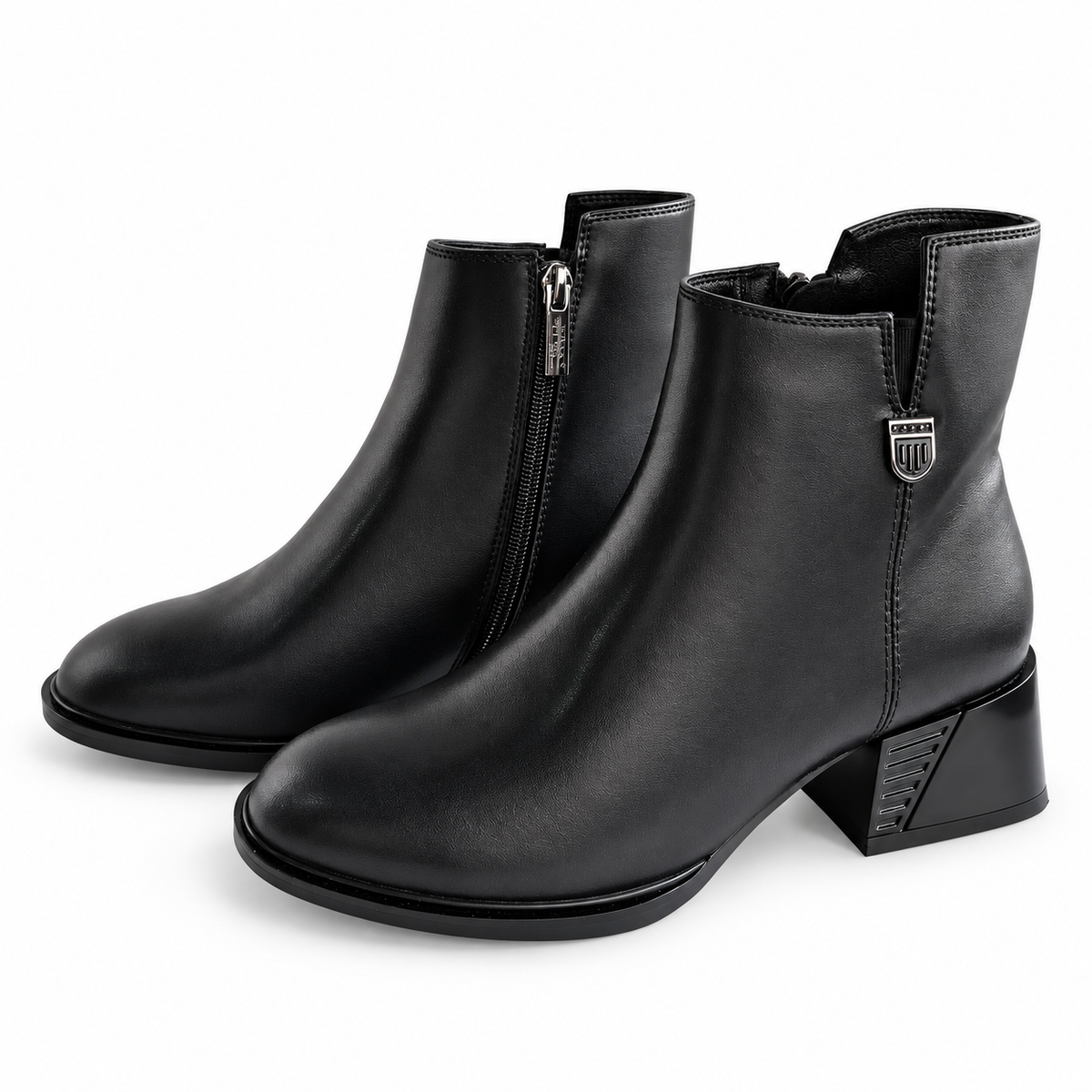 Ghete Casual Damă Pass C5653-V1891-Z007-01 Negru - vedere 21/22