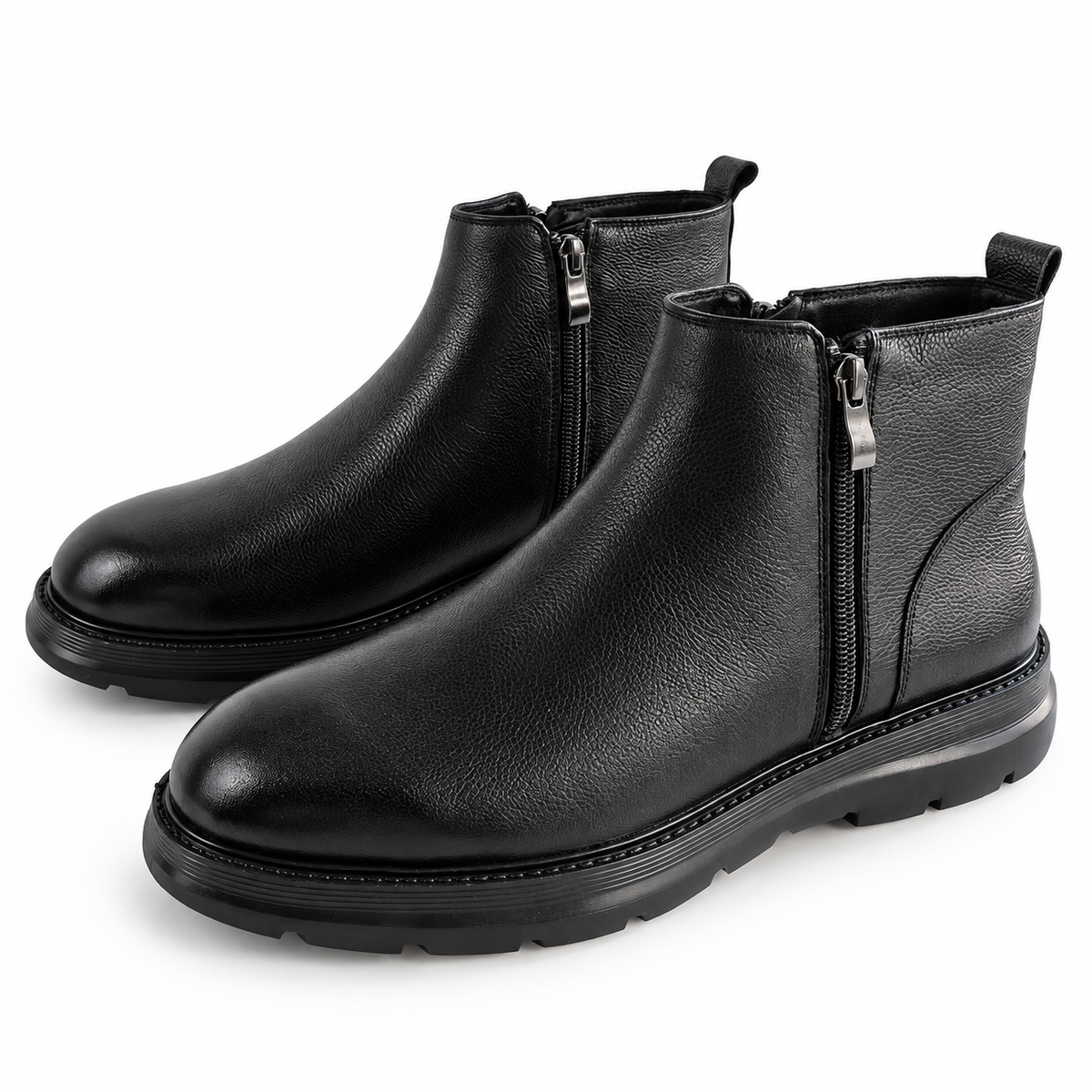 Ghete Casual Bărbați Eldemas Z190360-1 Negru – vedere 20