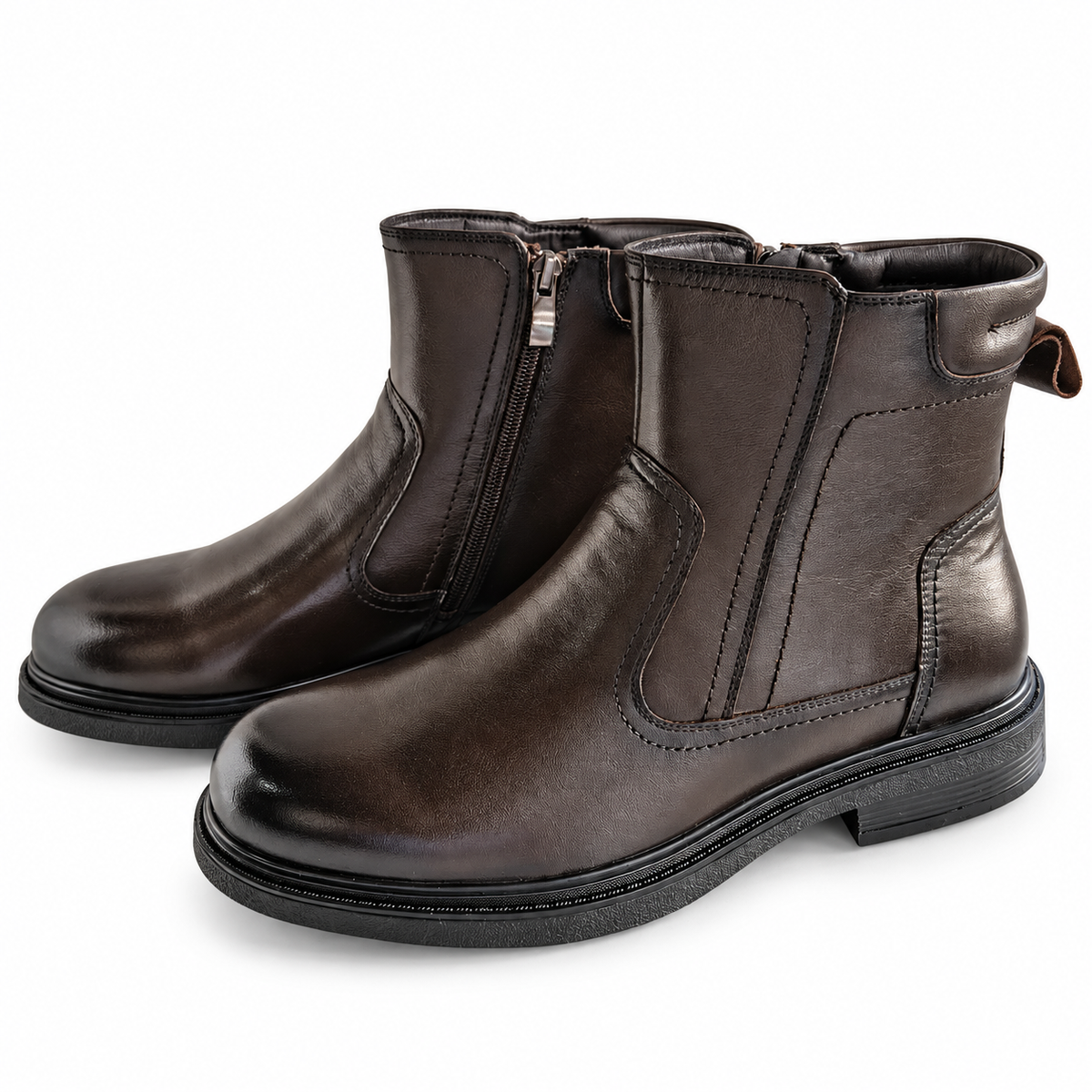 Ghete Casual Bărbați Eldemas F24780020-1 Maro – vedere 20