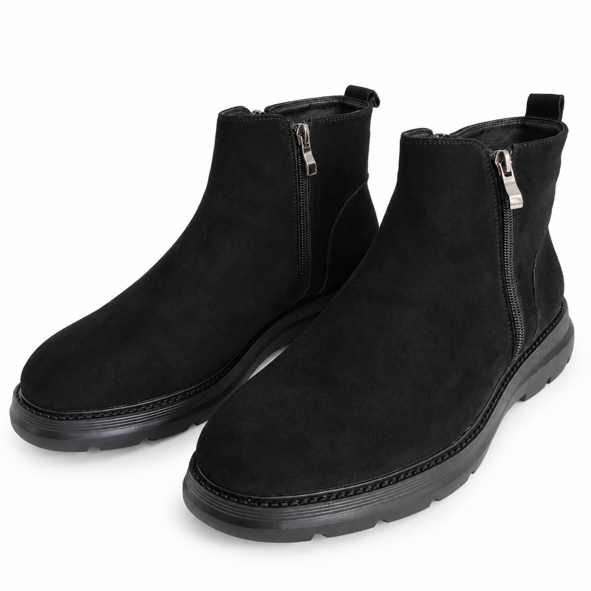 Ghete Casual Bărbați Eldemas Z190360-1C Negru – vedere 20