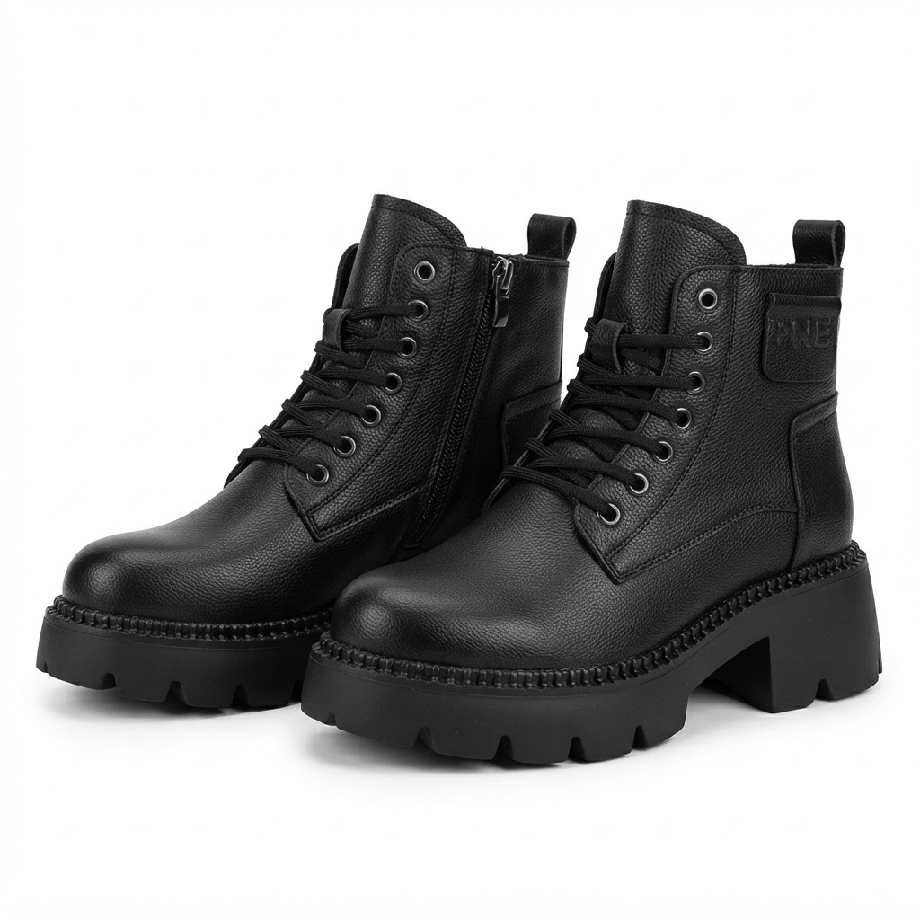 Ghete Casual Damă Formazione 8099 Negru – vedere 21