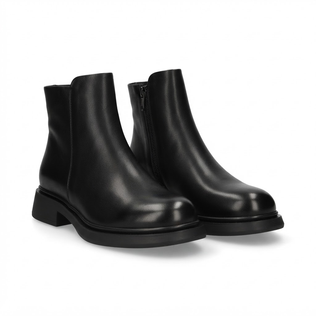 Ghete Casual Damă Formazione M5295 Negru – vedere 21