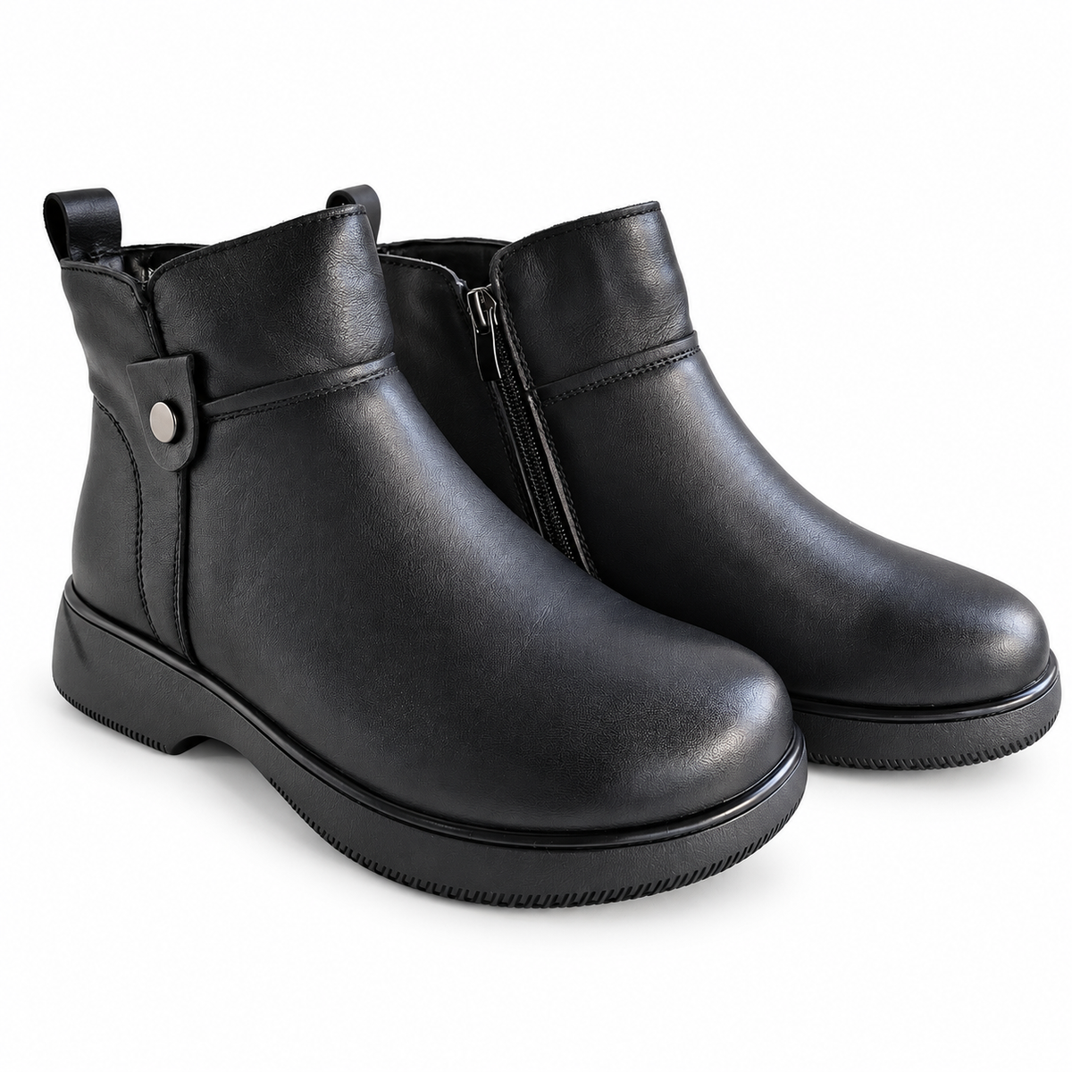 Ghete Casual Damă Formazione A8887 Negru - vedere 22/32