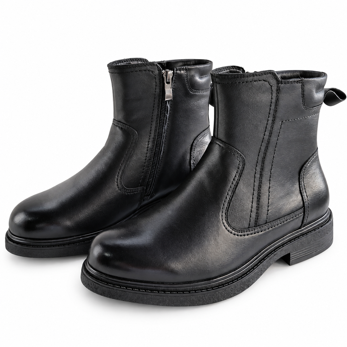 Ghete Casual Bărbați Eldemas F24780020-1 Negru – vedere 21