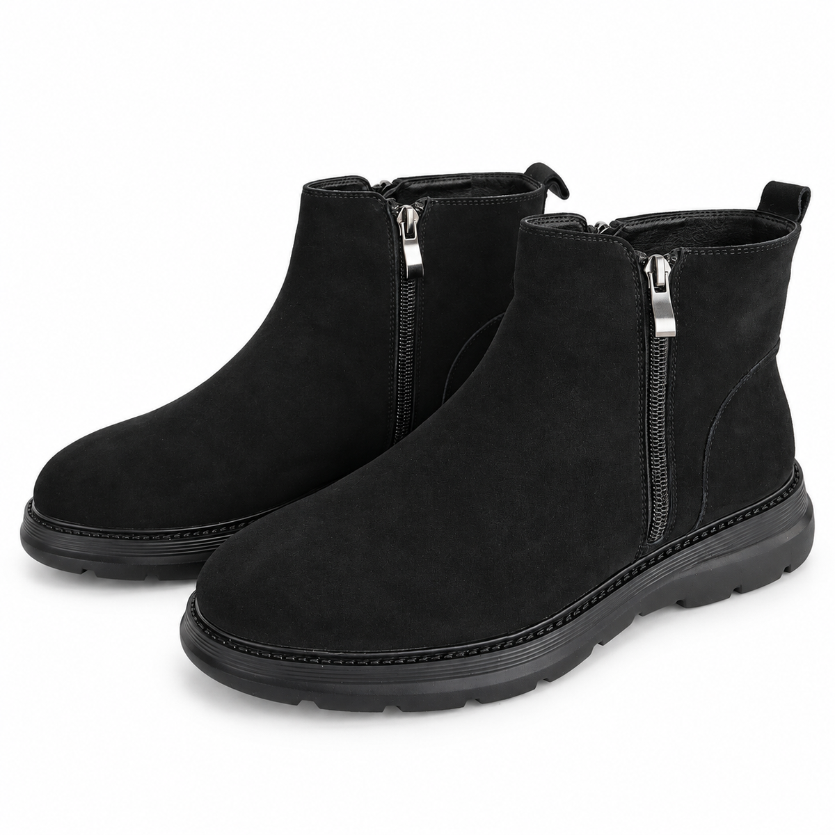Ghete Casual Bărbați Eldemas Z190360-1C Negru – vedere 21