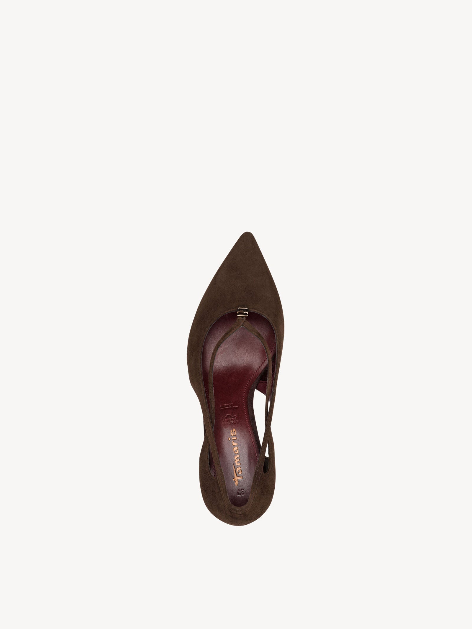 PANTOFI ELEGANȚI DAMĂ TAMARIS 22459-47 304 MARO VELUR