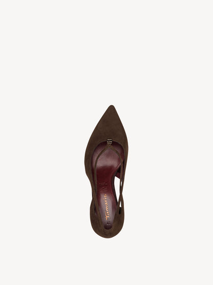 PANTOFI ELEGANȚI DAMĂ TAMARIS 22459-47 304 MARO VELUR