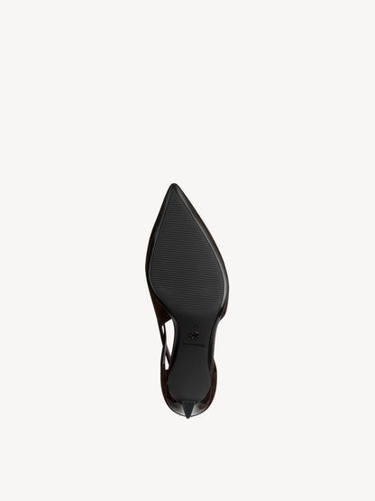 PANTOFI ELEGANȚI DAMĂ TAMARIS 22459-47 304 MARO VELUR
