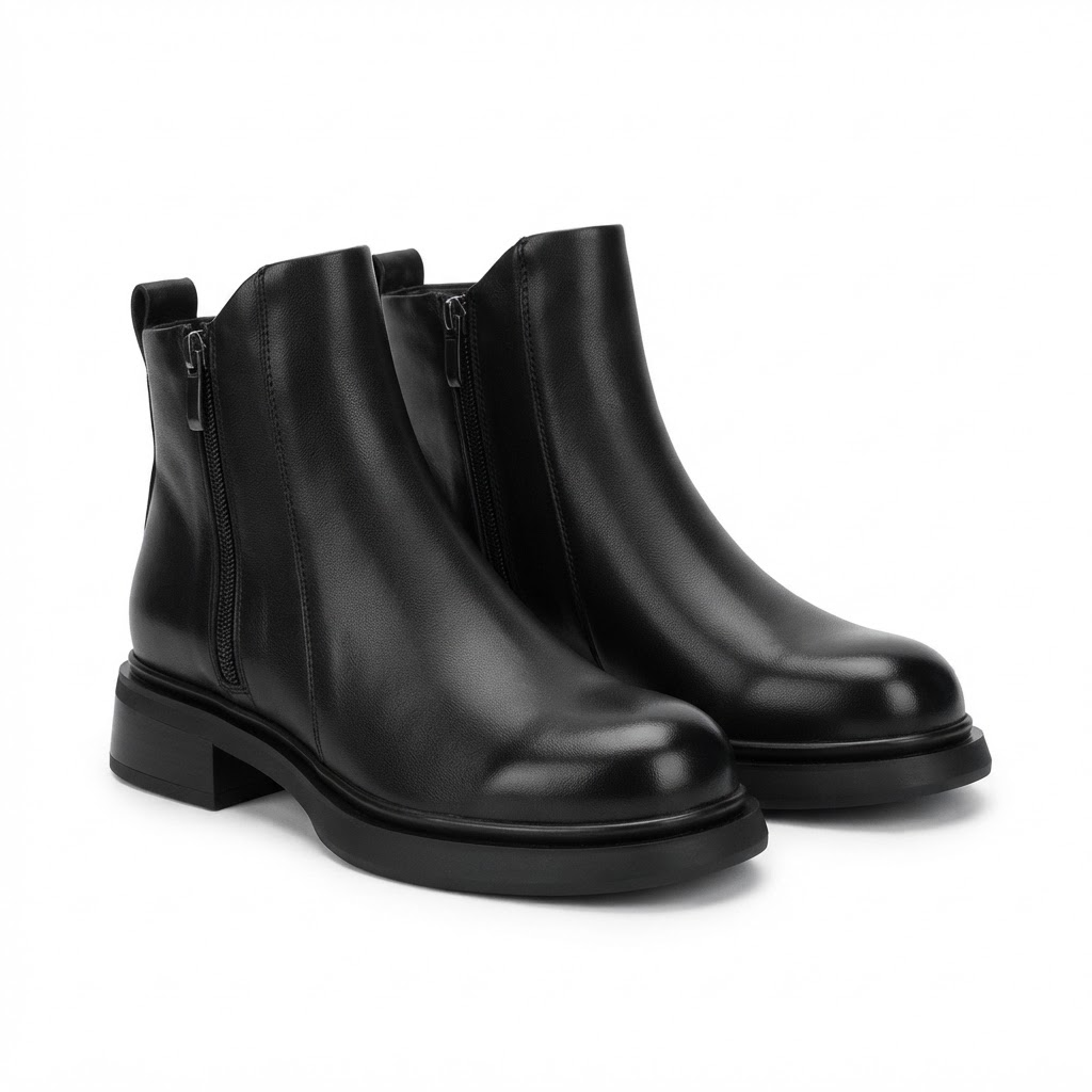 Ghete Casual Damă Formazione M5295 Negru – vedere 22