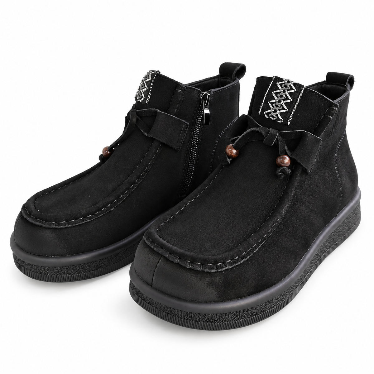 Ghete Casual Damă Franco Gerardo 5782 Negru - vedere 23/25