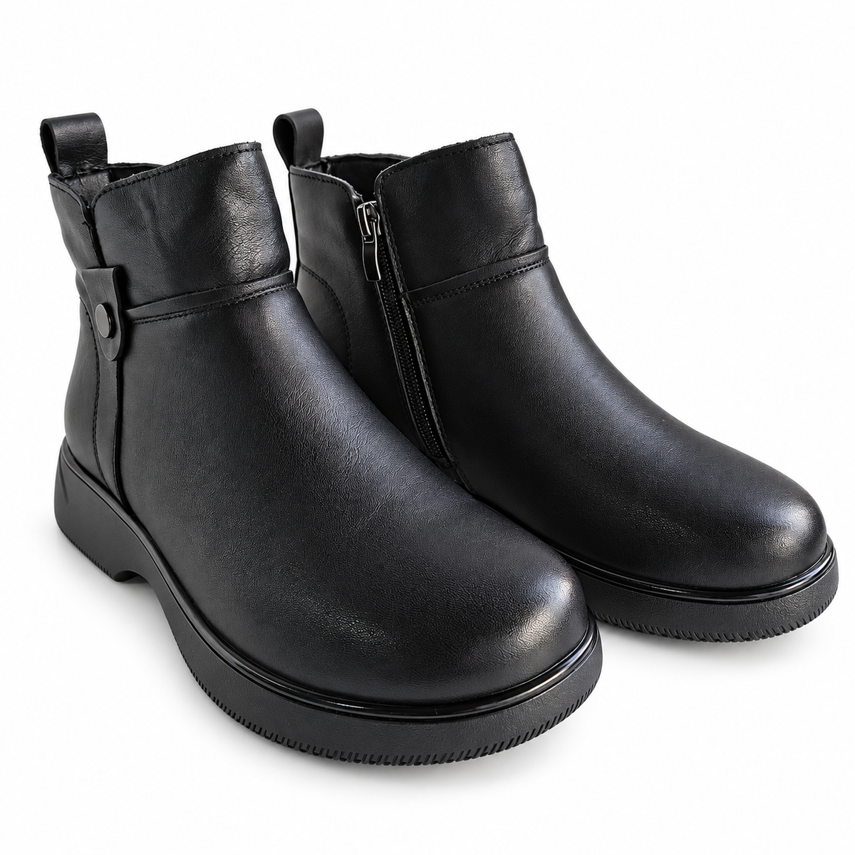 Ghete Casual Damă Formazione A8887 Negru - vedere 23/32