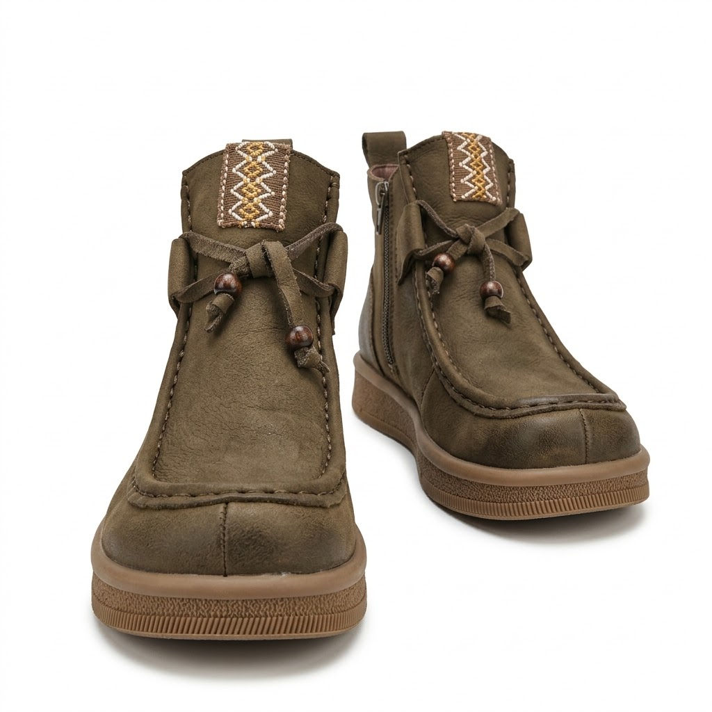Ghete Casual Damă Franco Gerardo 5782 Verde – vedere 22
