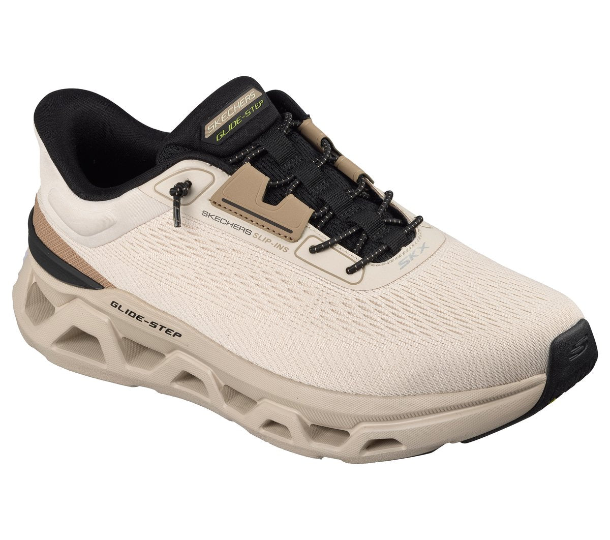 Pantofi Sport Bărbați Skechers 233026 Taupe/Multicolor - imagine 2