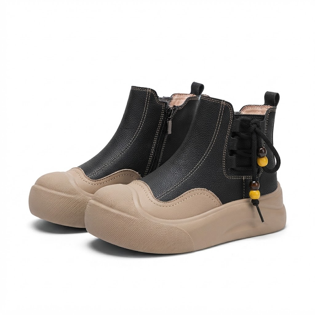 Ghete Casual Damă Franco Gerardo X5019 Negru – vedere 23