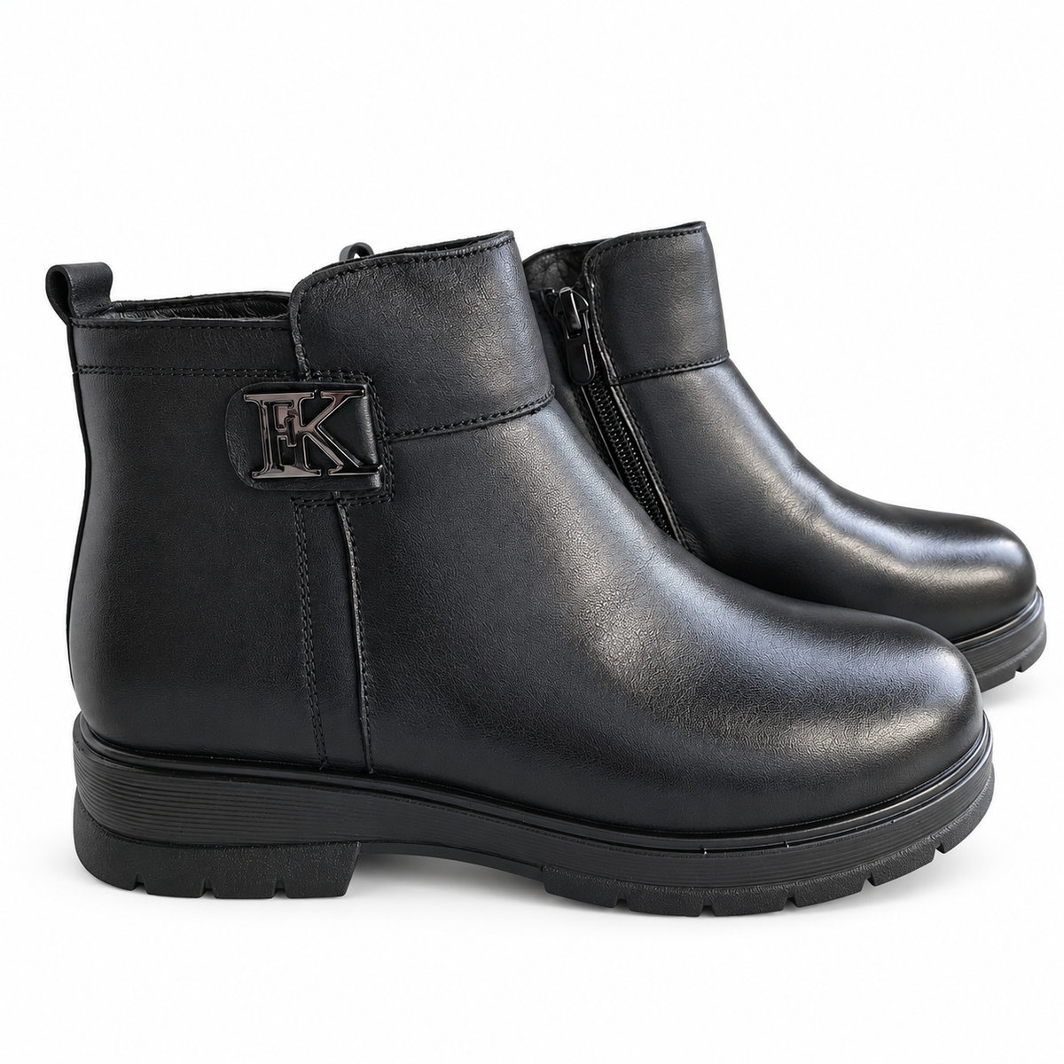 Ghete Casual Damă Formazione M776 Negru - vedere 24/34