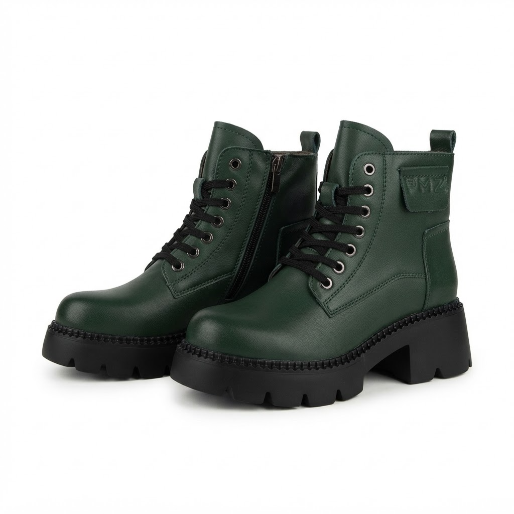 Ghete Casual Damă Formazione 8099 Verde – vedere 24