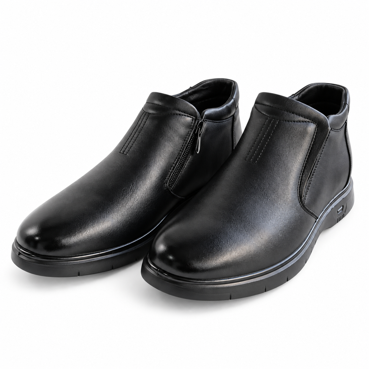 GHETE CASUAL BARBATI MELS 107883 NEGRE - vedere 27/28