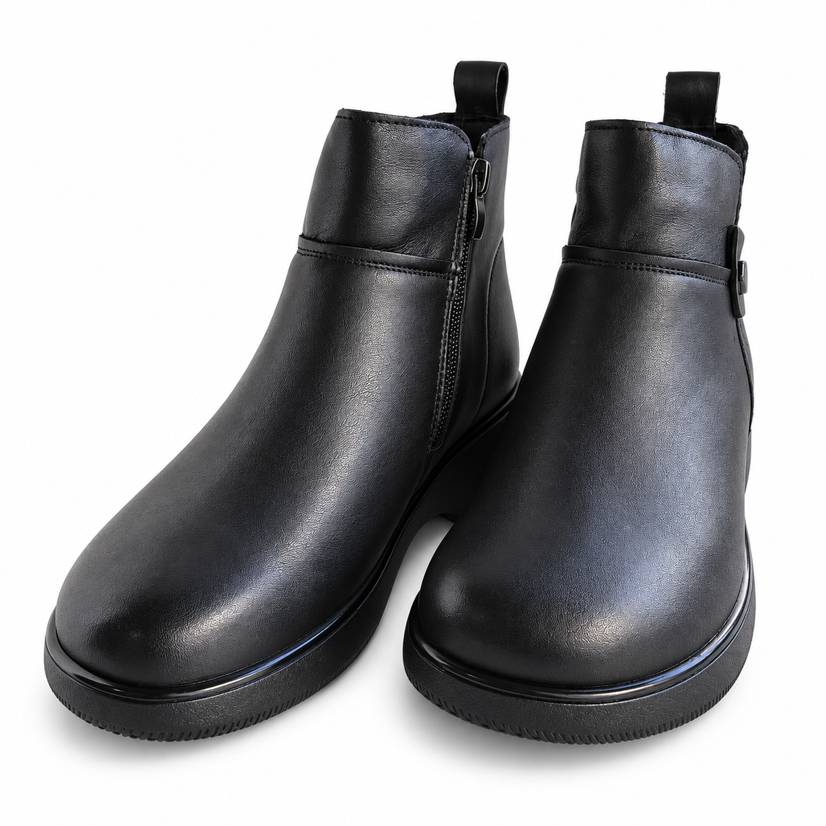 Ghete Casual Damă Formazione A8887 Negru - vedere 29/32
