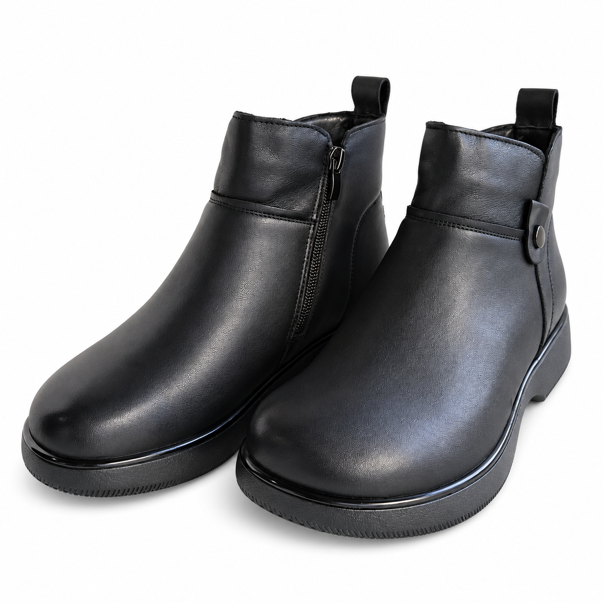Ghete Casual Damă Formazione A8887 Negru - vedere 30/32