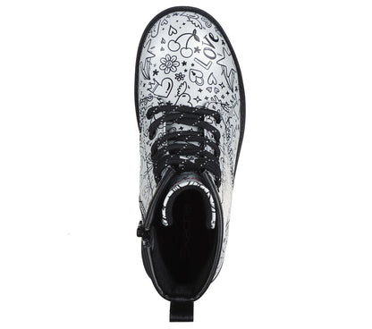 GHETE COPII SKECHERS 30348L SLBK