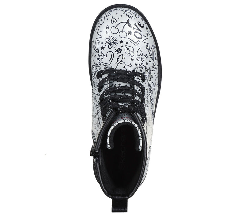 GHETE COPII SKECHERS 30348L SLBK - imagine 4