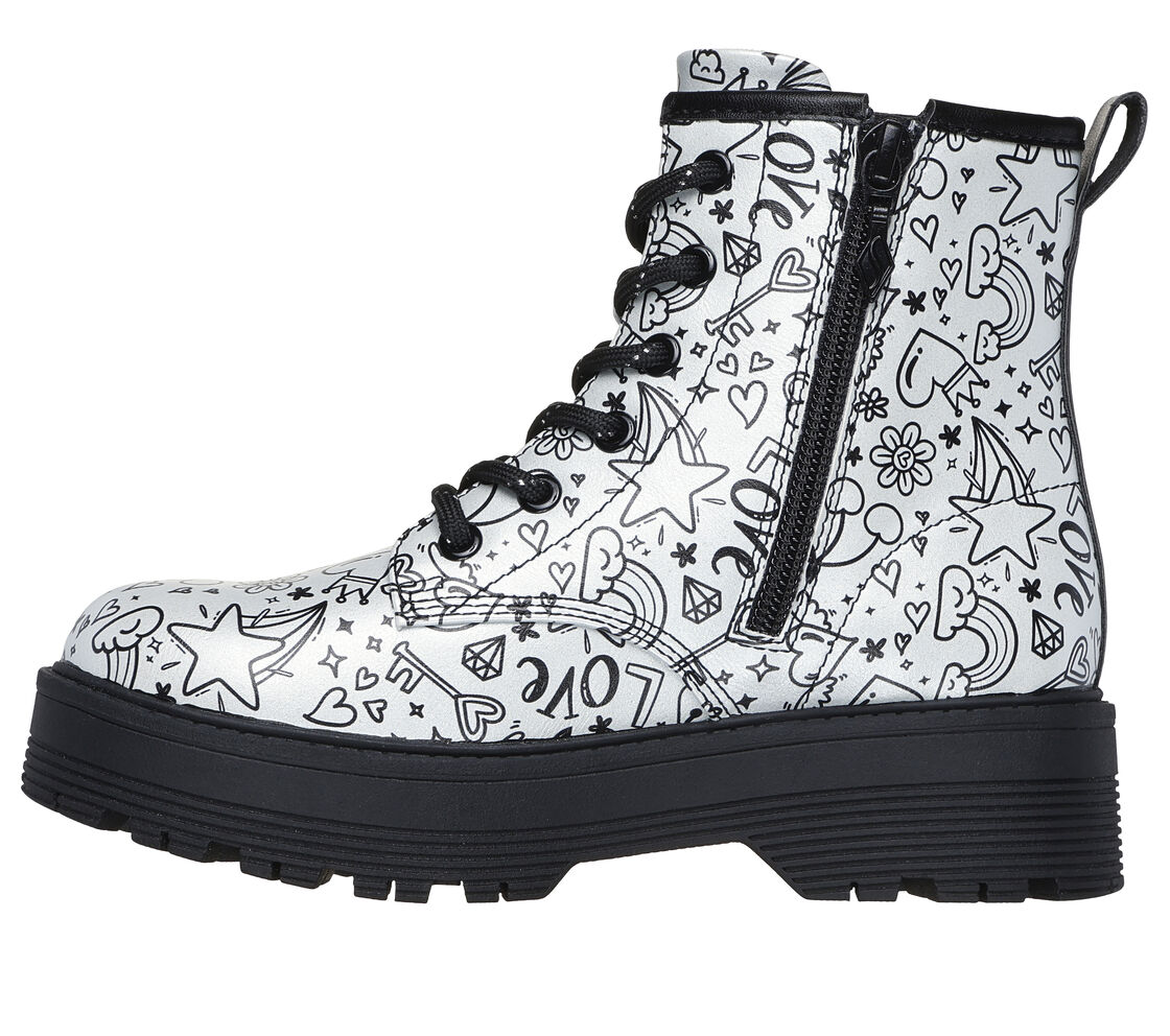 GHETE COPII SKECHERS 30348L SLBK - imagine 5