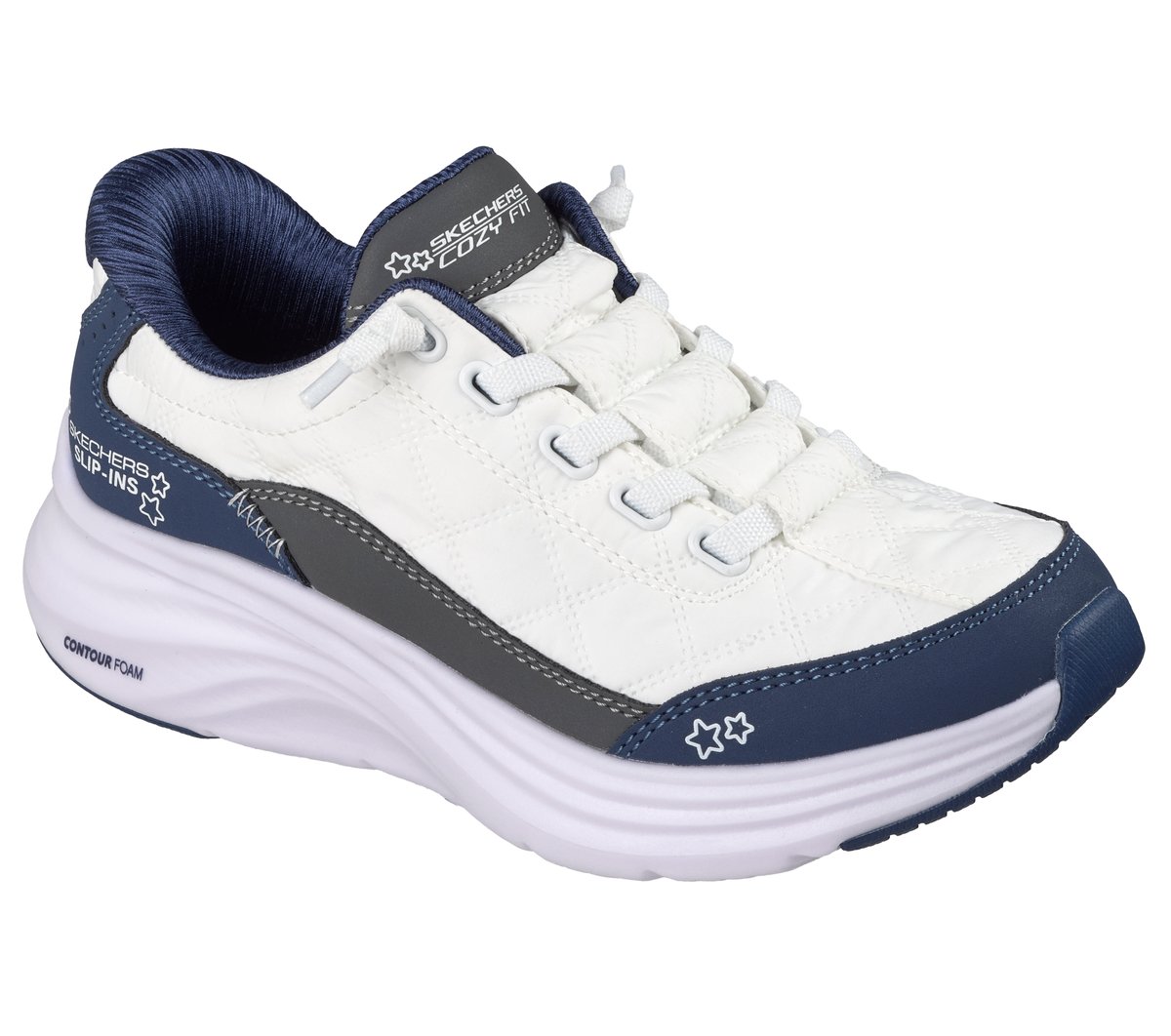 Pantofi Sport Fete Skechers 303949L Alb - imagine 2