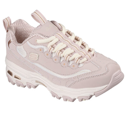 Pantofi Sport Fete Skechers 304155L Roz auriu - imagine 2