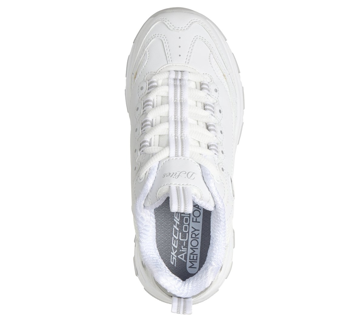 Pantofi Sport Fete Skechers 304155L Alb - imagine 4