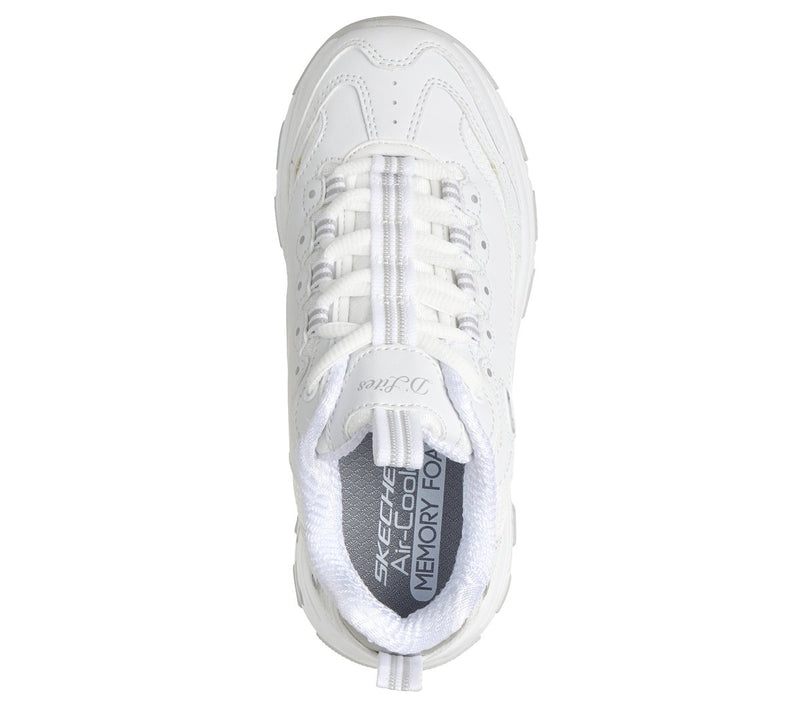 Pantofi Sport Fete Skechers 304155L Alb - imagine 4