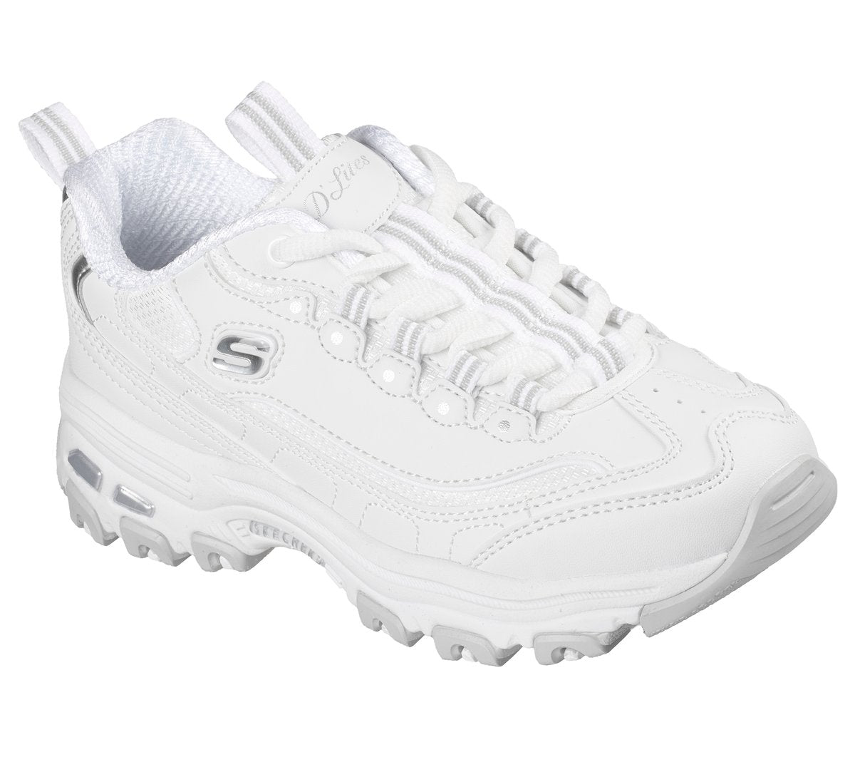 Pantofi Sport Fete Skechers 304155L Alb - imagine 2
