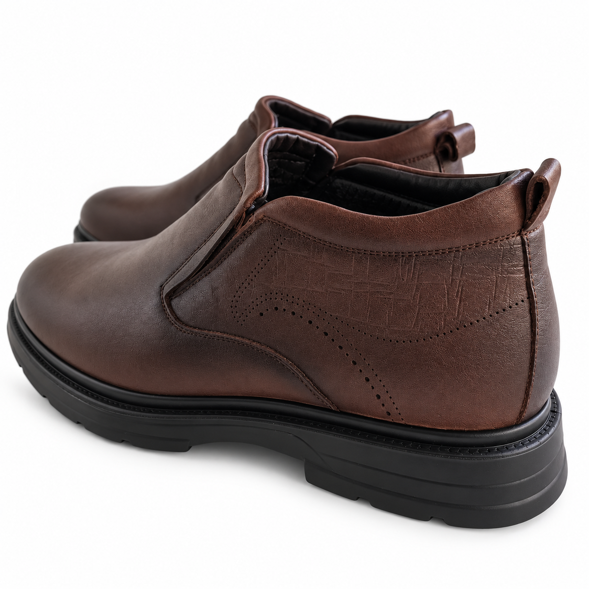 Ghete Casual Bărbați Mels 91878-F Maro - vedere 33/34