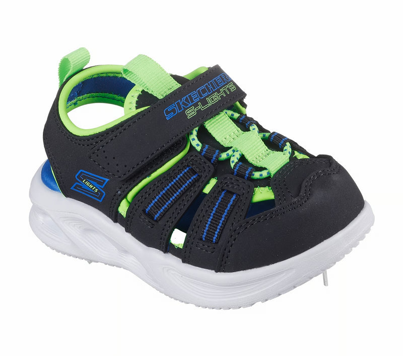 SANDALE COPII SKECHERS 407033N BKLM - imagine 2
