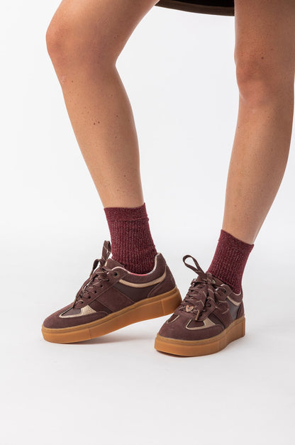 SNEAKERS DAMĂ ANEKKE BERLIN 433 BORDO - 43307-753