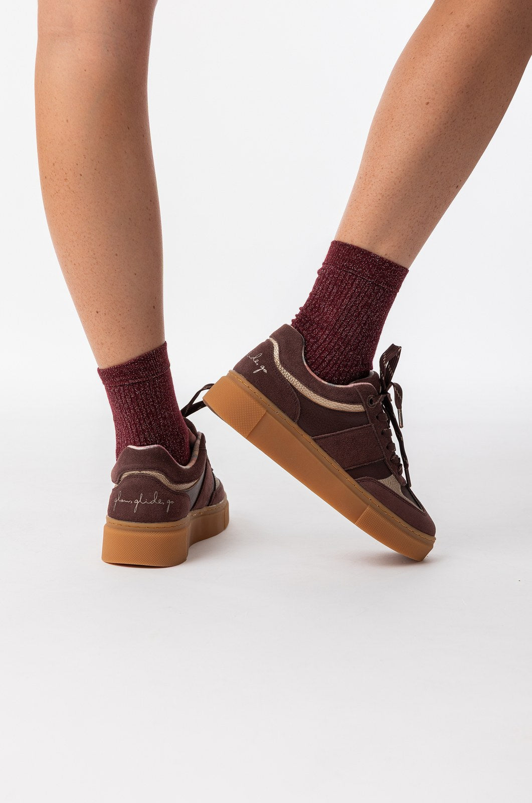 SNEAKERS DAMĂ ANEKKE BERLIN 433 BORDO - 43307-753